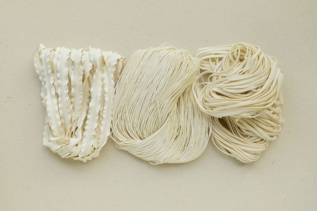 selection of noodles and pasta